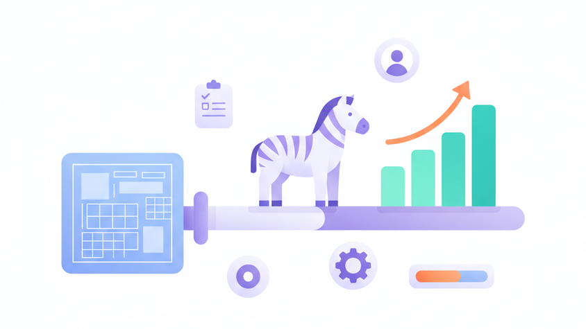 A clear flow from work to revenue